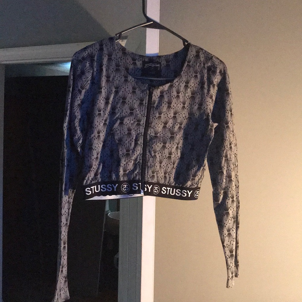 Stussy crop top